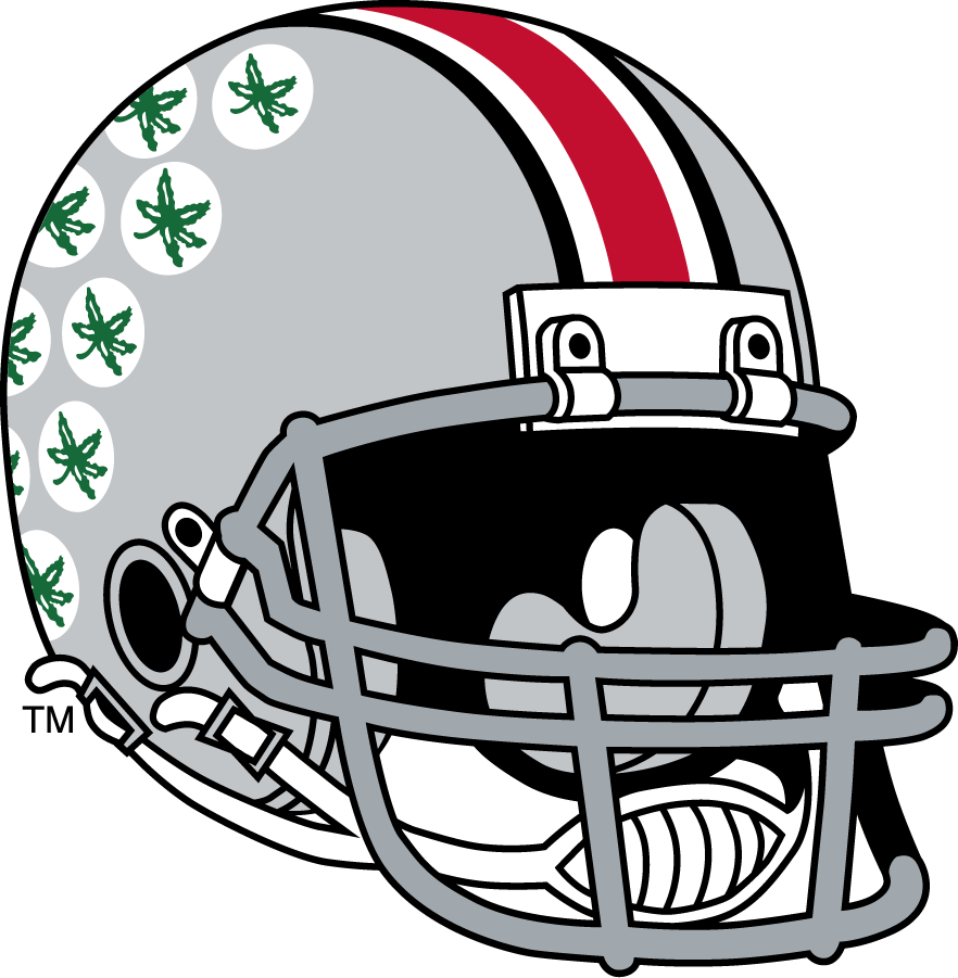 Ohio State Buckeyes 1968-Pres Helmet v2 diy DTF decal sticker